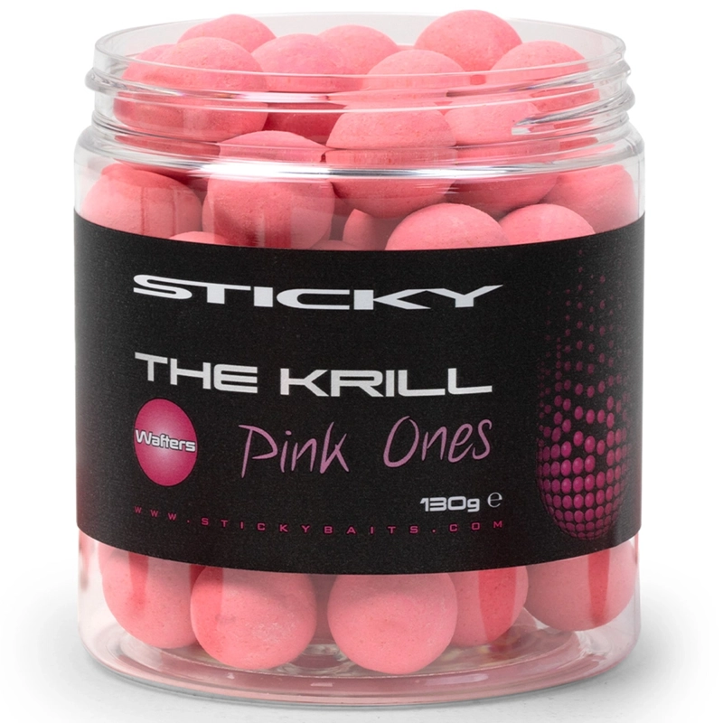 Sticky Baits The Krill Pink Ones Wafters 16mm